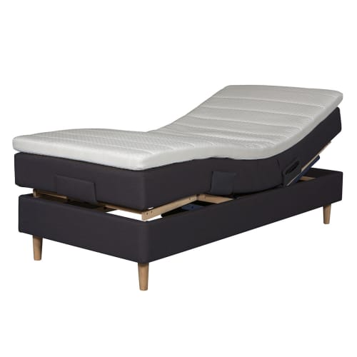 Living & more elevationsseng – De Lux Natural – 90 x 200 cm fra Living & more 5700383976071