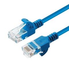 MicroConnect U/UTP CAT6A Slim 2M Blue