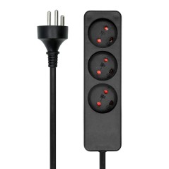 ProXtend Danish Power Strip 3-way 3M