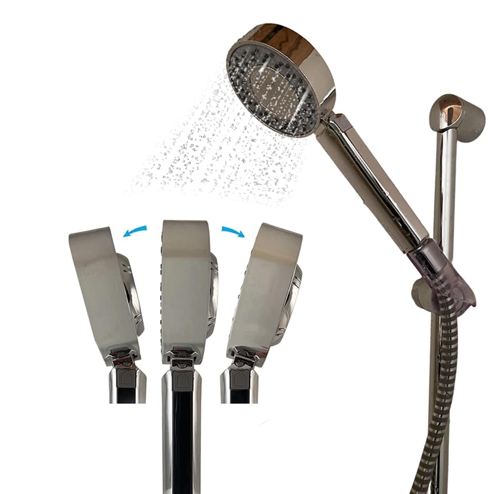 Dobbeltsidet Brusehoved – m/shampoo dispenser