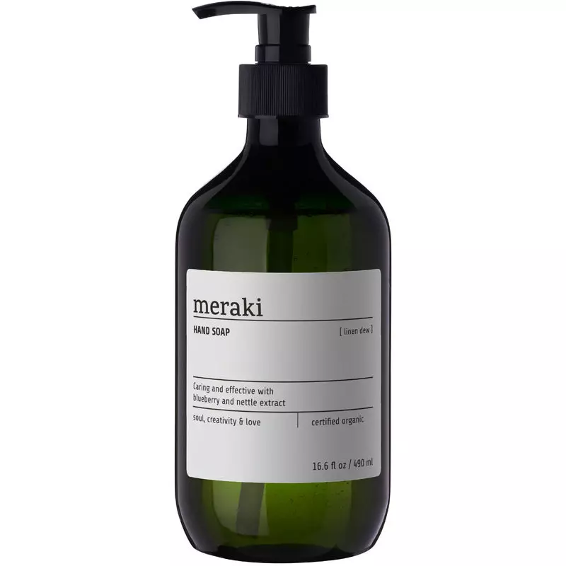 Meraki Hand Soap 490 ml – Linen Dew fra Meraki
