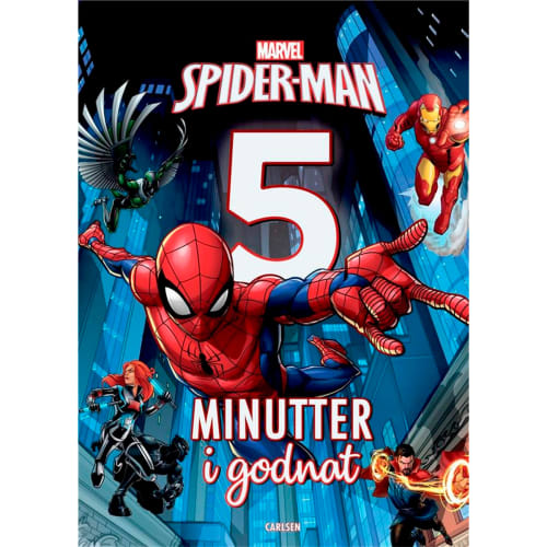 Fem minutter i godnat – Spider-Man – Indbundet fra 9788727002033