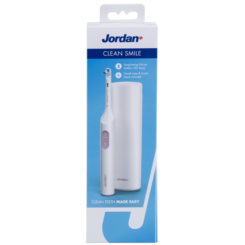 Jordan Clean Smile Electric Toothbrush – Pink fra Jordan