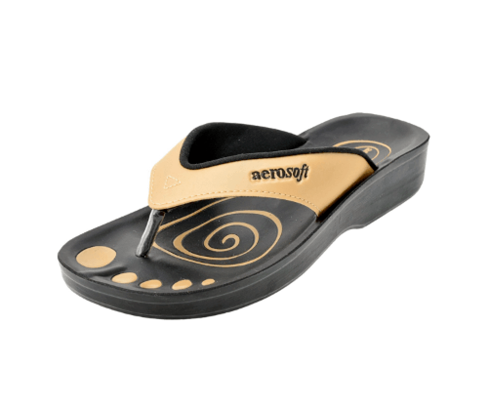 Sandaler Aerosoft Model 801 – Guld