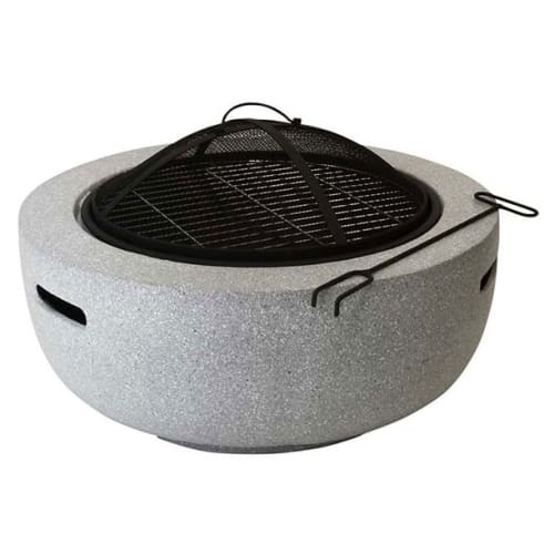 Gardenlife bålfad – Firebowl – Grå/sort fra Gardenlife 8714982159220