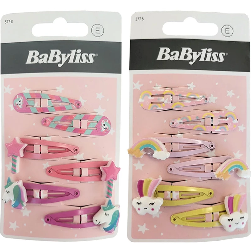 BaByliss KIDS Hair Clips (5778) 6 Pieces fra BaByliss KIDS