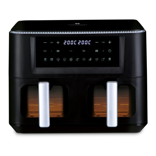 Scandinavian Collection airfryer – Dual Zone Airfryer – Sølv fra scandinavian-collection 5740007810985