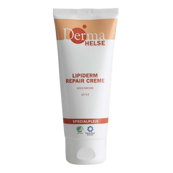 Derma helse lipiderm repair creme uden parfume 100ml
