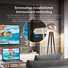 j5create ScreenCast JVAW76 4K Trådløs video/audio udvider