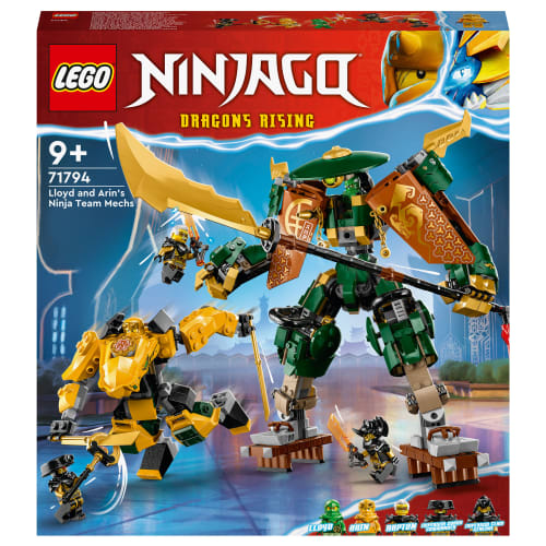LEGO Ninjago Lloyd og Arins ninjateam-mechs fra lego 5702017413082