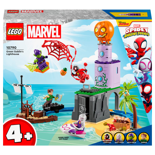 LEGO Marvel Team Spidey ved Green Goblins Fyrtårn fra lego 5702017424156