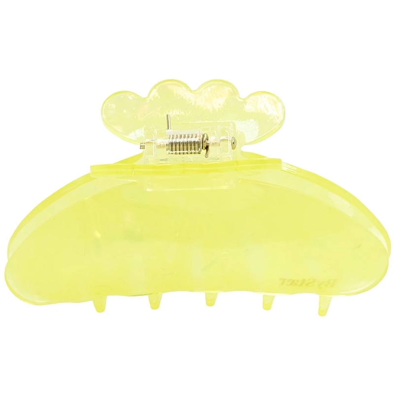 By Stær ASTA Hair Clip Medium – Yellow fra By Str