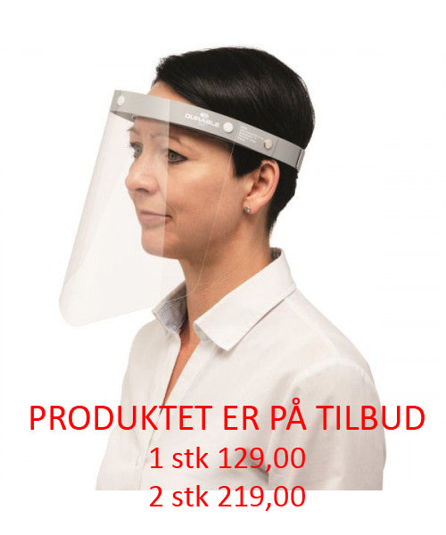 1 stk. Durable ansigtsvisir – CE godkendt