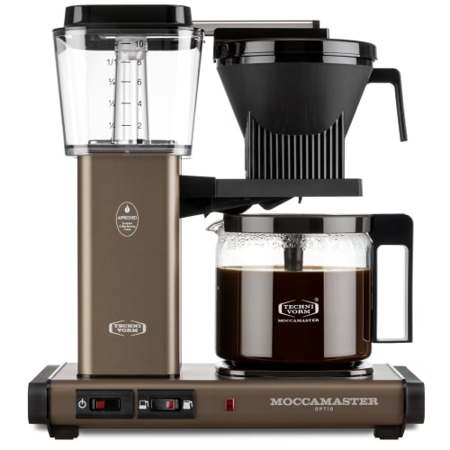 Moccamaster kaffemaskine – MOCCAMASTER Optio – Bronze fra moccamaster 8712072539136