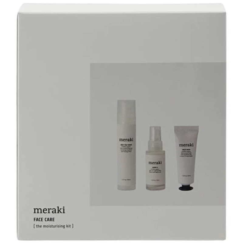 Meraki Giftbox The Moisturising Kit Face Care – 3 Pieces fra Meraki