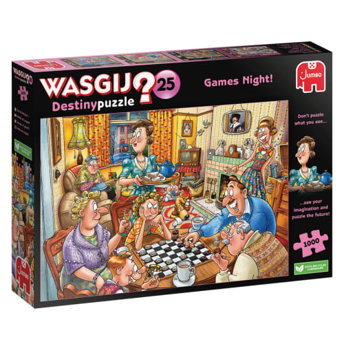 Wasgij puslespil – Spilaften fra Wasgij 8710126000151