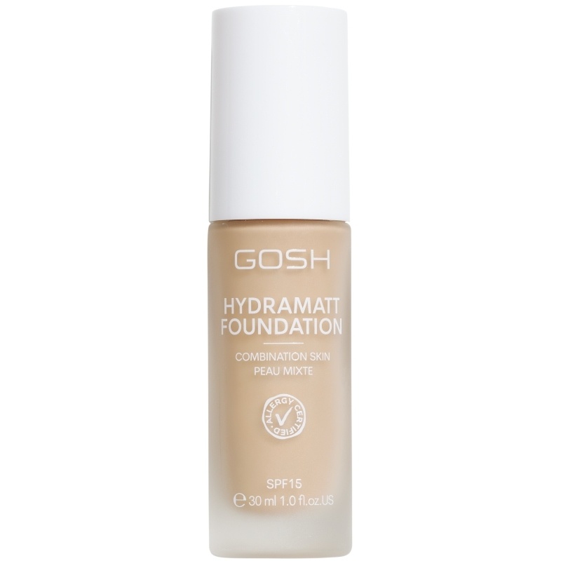 GOSH Hydramatt Foundation 30 ml – 004N Light fra GOSH Copenhagen