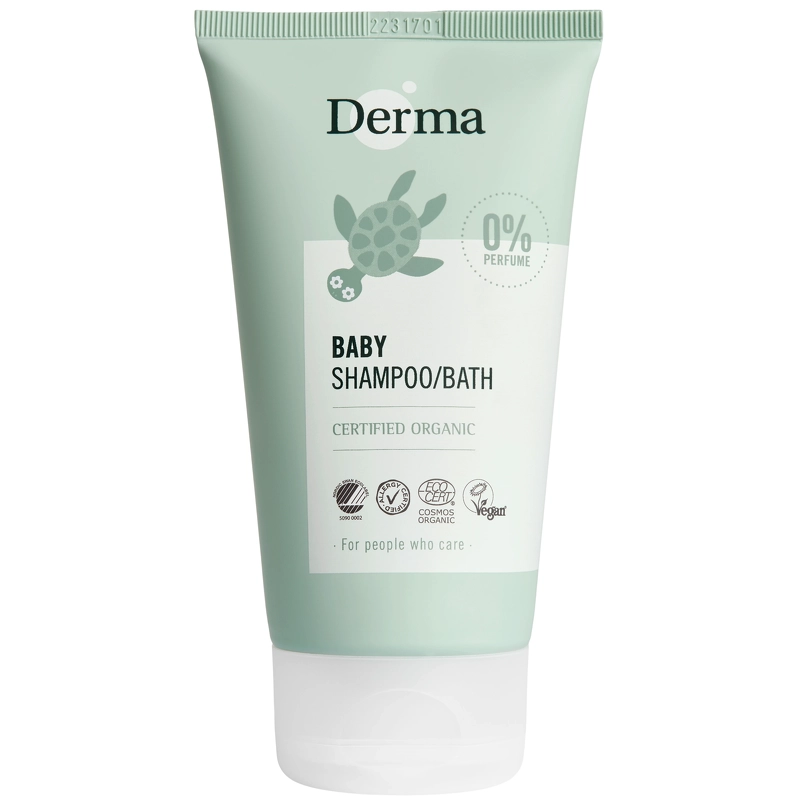 Derma Baby Shampoo/Bad 150 ml fra Derma