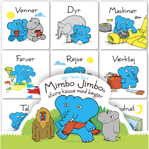 Mimbo Jimbos store kasse med bøger – Papbog fra 9788702222166