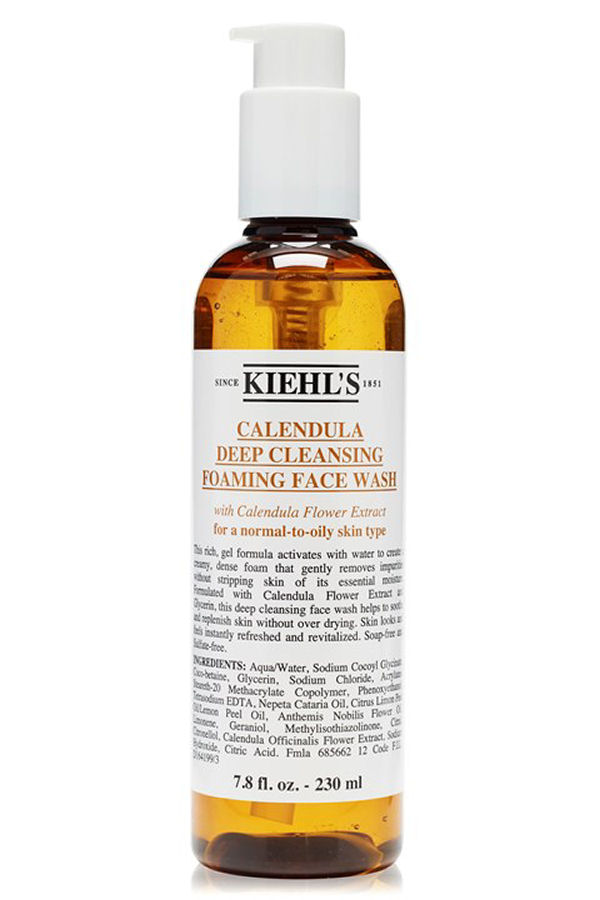 Kiehl’s calendula deep cleansing foaming face wash 230ml