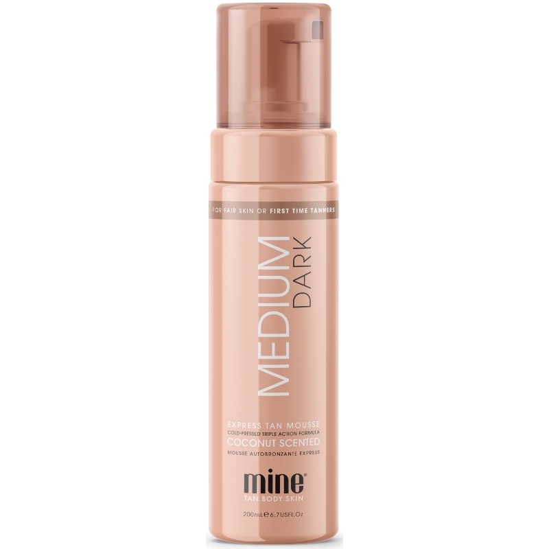 Minetan Medium Dark 200 ml fra Minetan