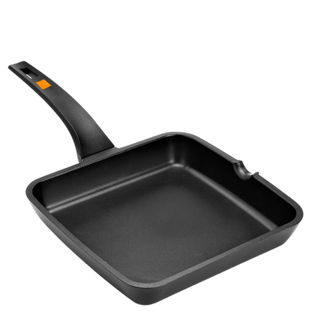 Bra Efficient Firkantet Grillpande 28 cm