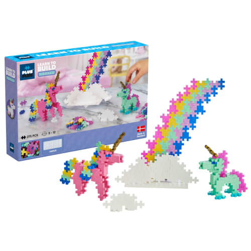 Plus-Plus byggesæt – Learn to Build – Unicorns fra plus-plus 5710409106870