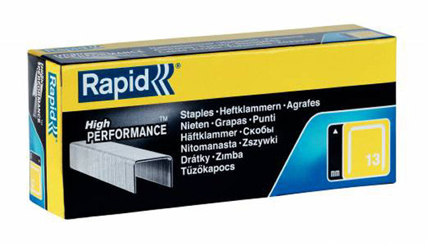 Rapid high performance hæfteklammer 13/4mm 5000 stk.