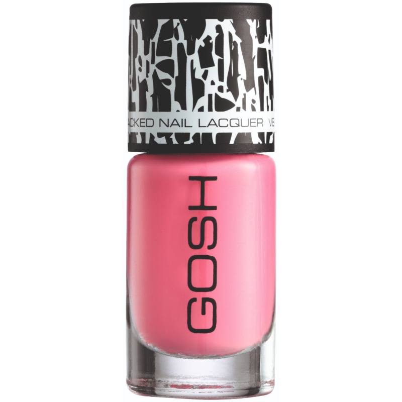 GOSH Cracked Nail Lacquer 8 ml – 02 Pink fra GOSH Copenhagen