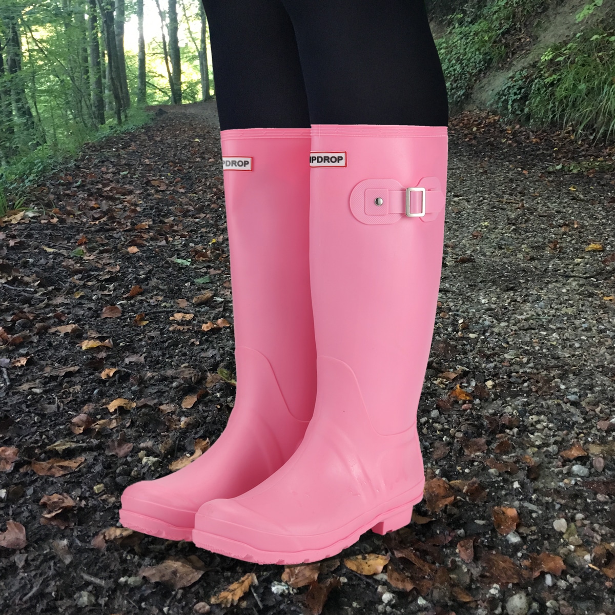 DripDrop Gummistøvler Damer – Pink Tall