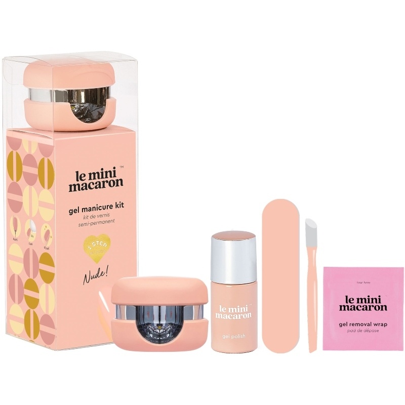 Le Mini Macaron Gel Manicure Kit – Nude fra Le Mini Macaron