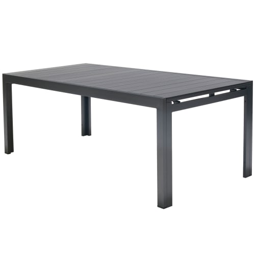 ScanCom Andrea havebord med udtræk – Grå/sort fra ScanCom 5705820363896