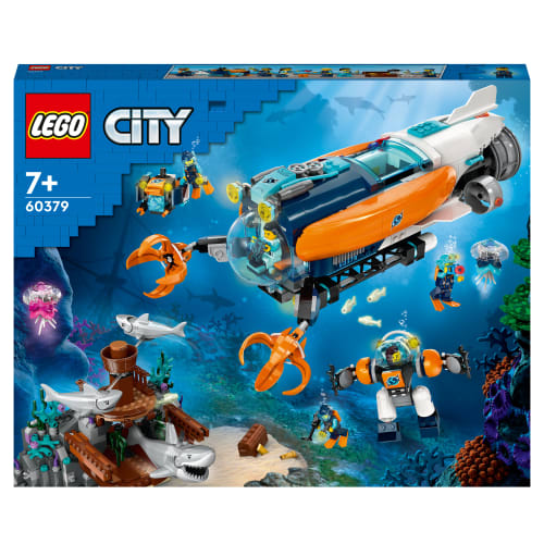 LEGO City Dybhavsudforsknings-ubåd fra lego 5702017416397