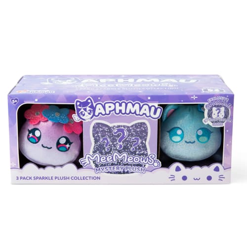 Aphmau MeeMeow Plys Glimmersæt – 3-Pak fra Aphmau 810054660958