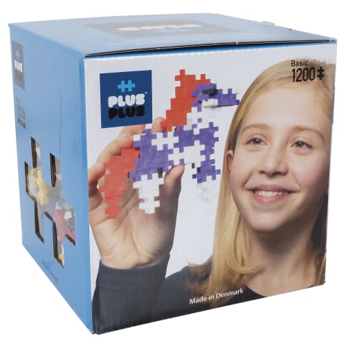 Plus-Plus brikker – Mini Basic – 1200 stk. fra plus-plus 5710409100069