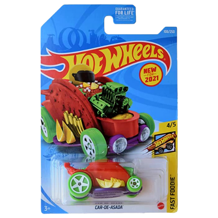 Hot Wheels Bil 1:64 – Car De Asada Rød