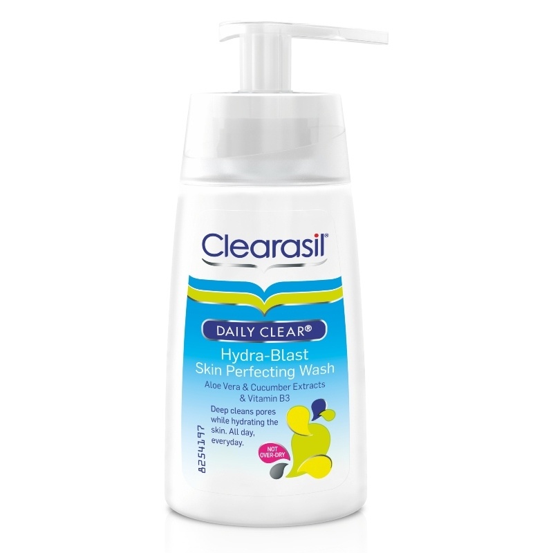 Clearasil Daily Clear Hydra-Blast Skin Perfecting Wash 150 ml fra Clearasil
