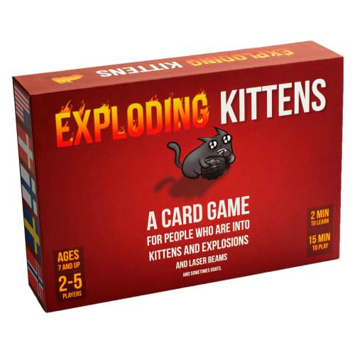 Exploding kittens kortspil fra 810083040431