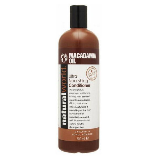 Natural world macadamia ultra nourishing conditioner 500ml
