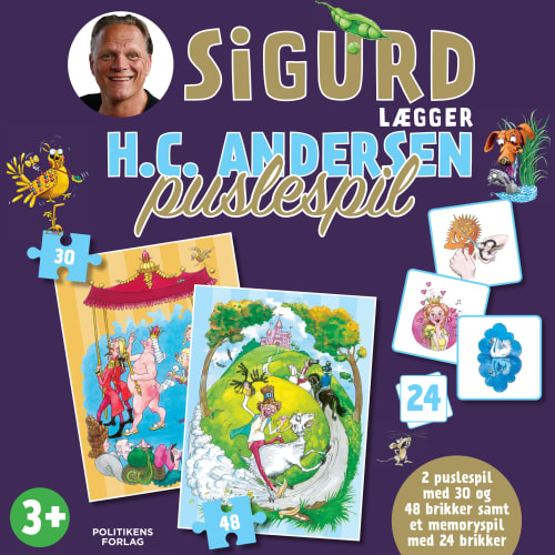 Sigurd lægger H.C. Andersen puslespil fra 9788740065152