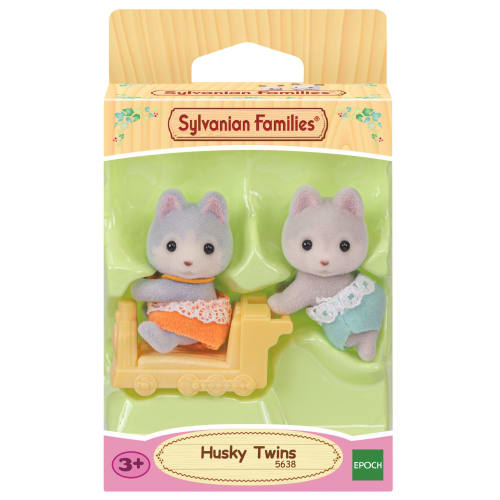 Sylvanian Families dukkehusfigurer – Husky-tvillinger fra Sylvanian Families 5054131056387