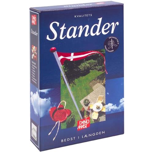 Dannebrogsstander til 11-12 meters flagstang fra dano-mast 5709180194398